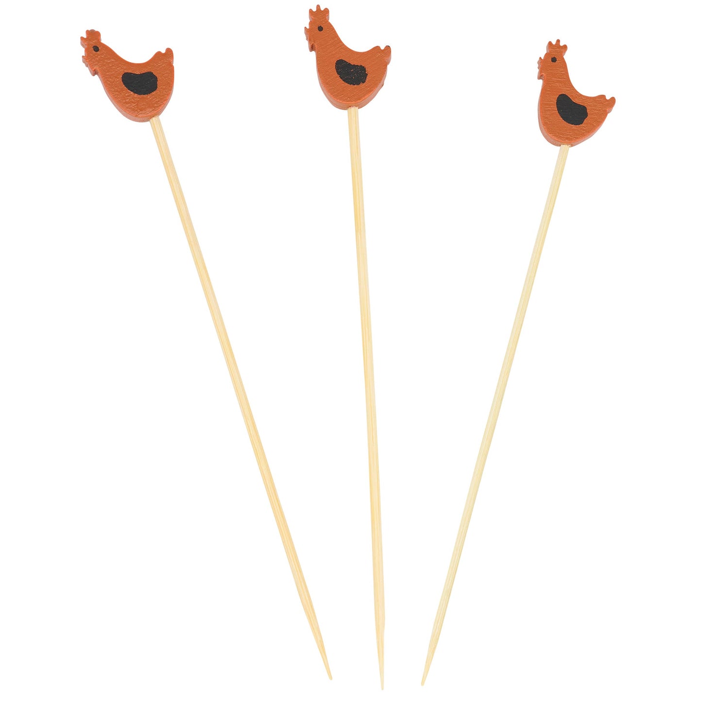 Chickens Party Pick Set- Primitives by Kathy