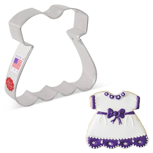 Baby Dress Cookie Cutter, 3.5"- Ann Clark