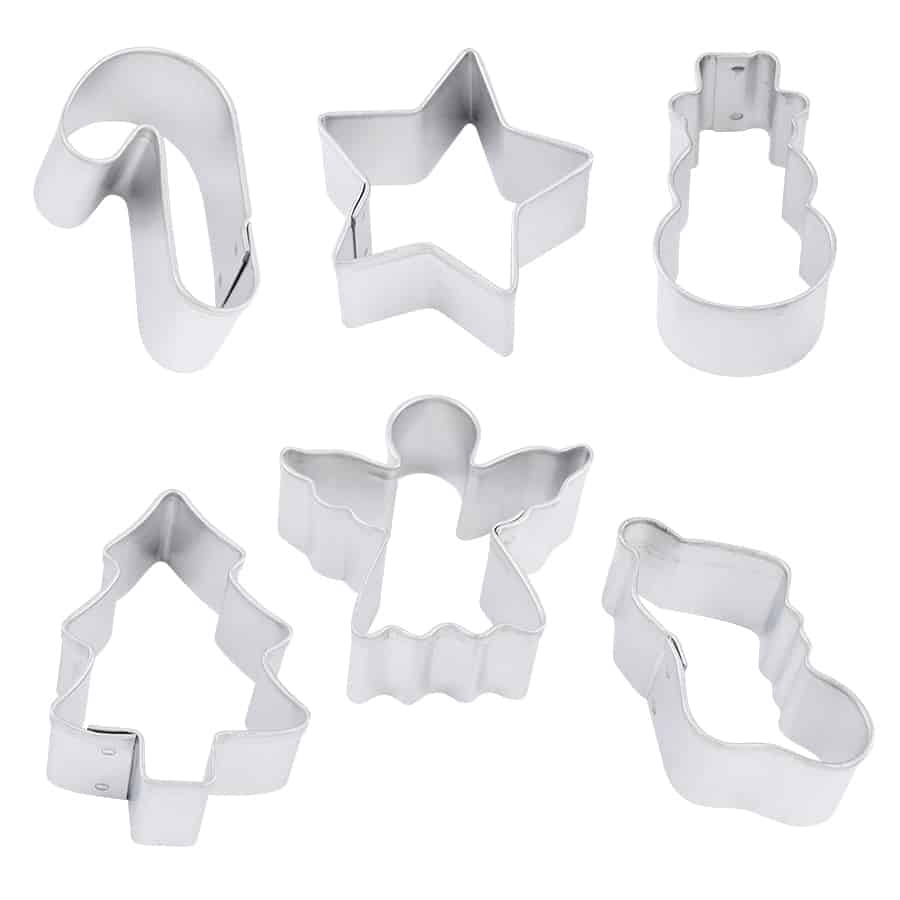 Mini Christmas 6 PC Cookie Cutter Set - R&M