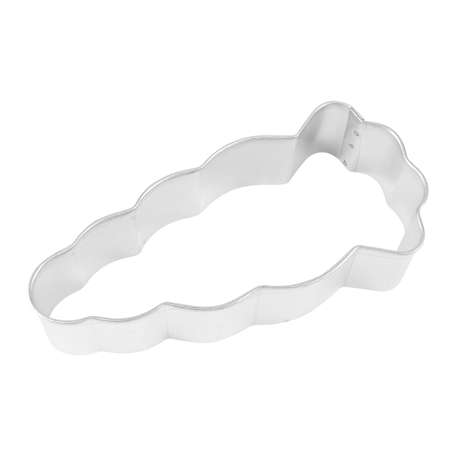 Carrot Wide Cookie Cutter (4")-R&M International