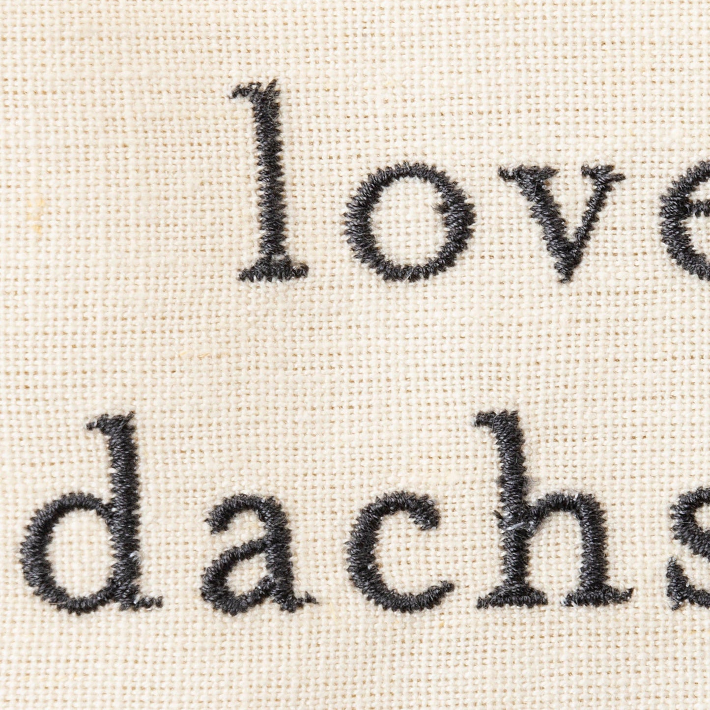 Love My Dachshund Kitchen Towel- Primitives by Kathy
