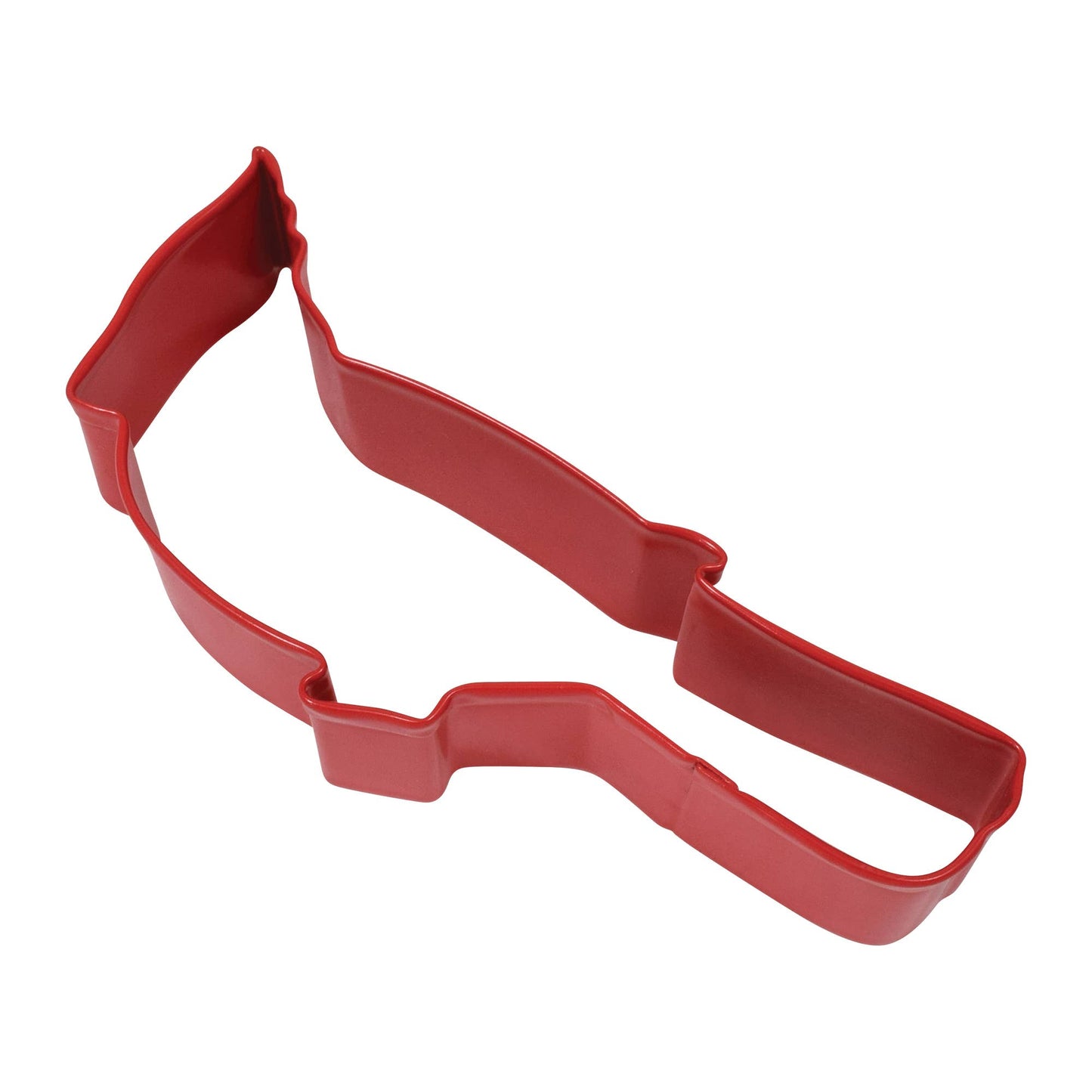 Cardinal Cookie Cutter, Red Polyresin, 4.5"- R&M
