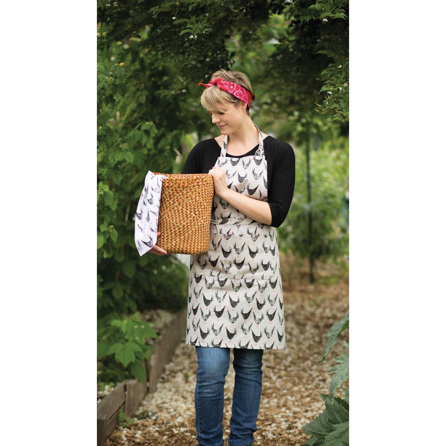 Chicken Scratch Chef Apron - Now Designs by Danica