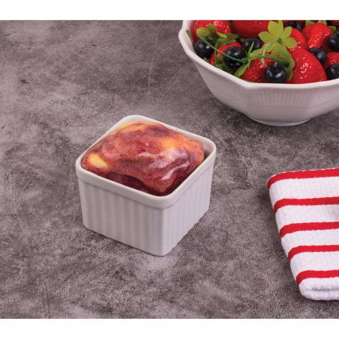 5 oz Square Souffle Dish - HIC Kitchen