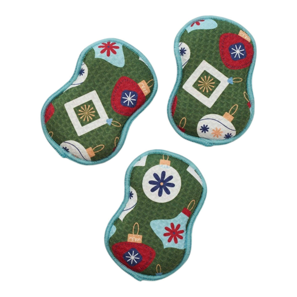 Once Again Home Co. - RE:usable Sponges (Set of 3) - Signature Retro Ornaments