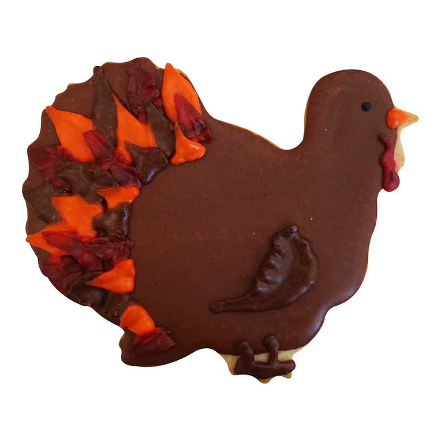 Turkey Gobbler Cookie Cutter, 3.75"- R&M
