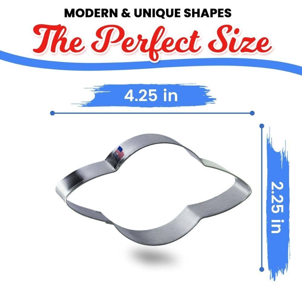 Saturn or Spaceship Cookie Cutter, 4.25"