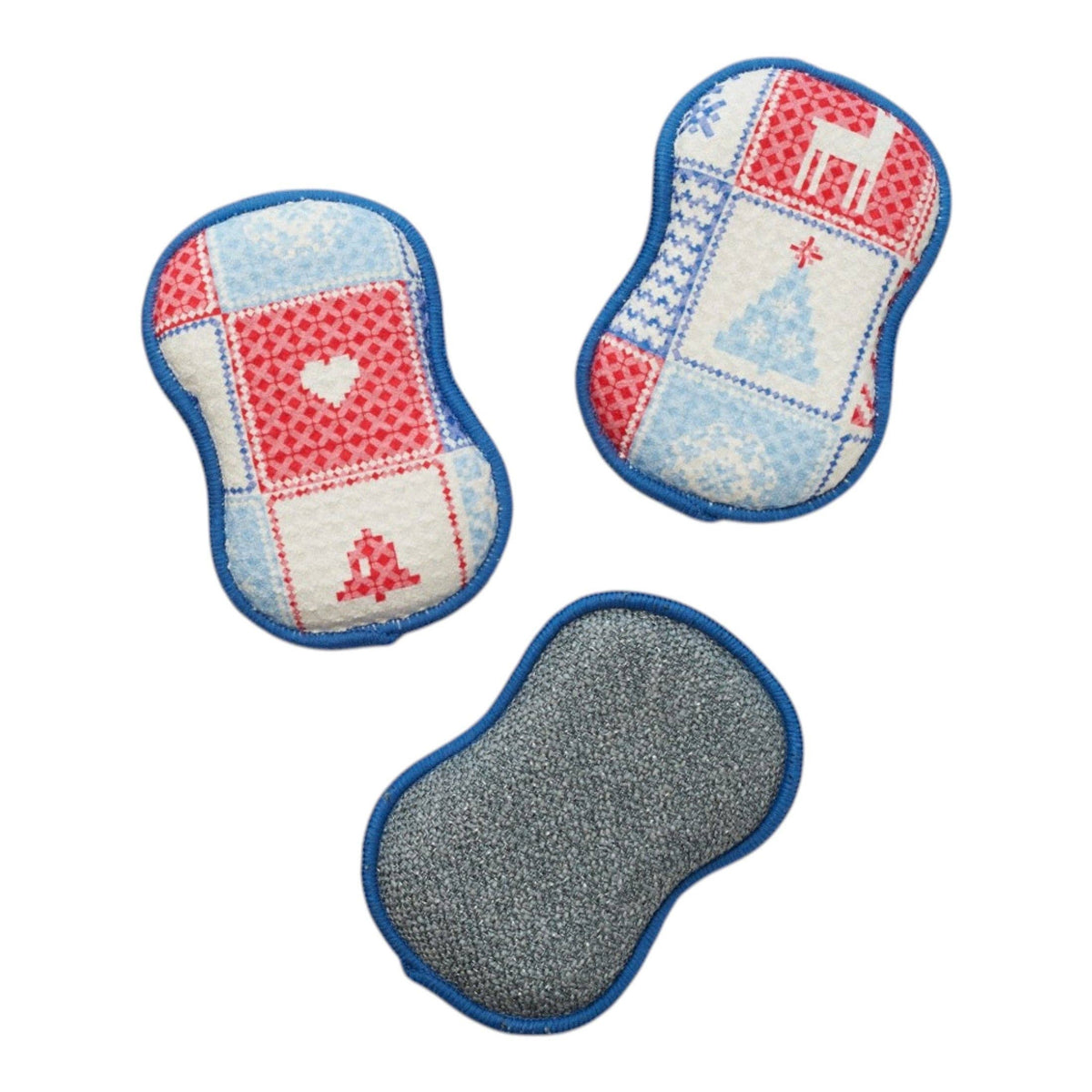 Once Again Home Co. - RE:usable Sponges (Set of 3) - Signature Arctic Cross Stitch