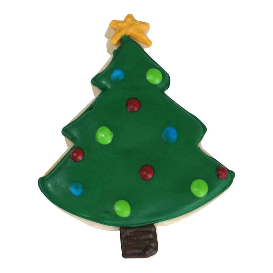 Green Tree W/ Star Cookie Cutter 4" - R&M