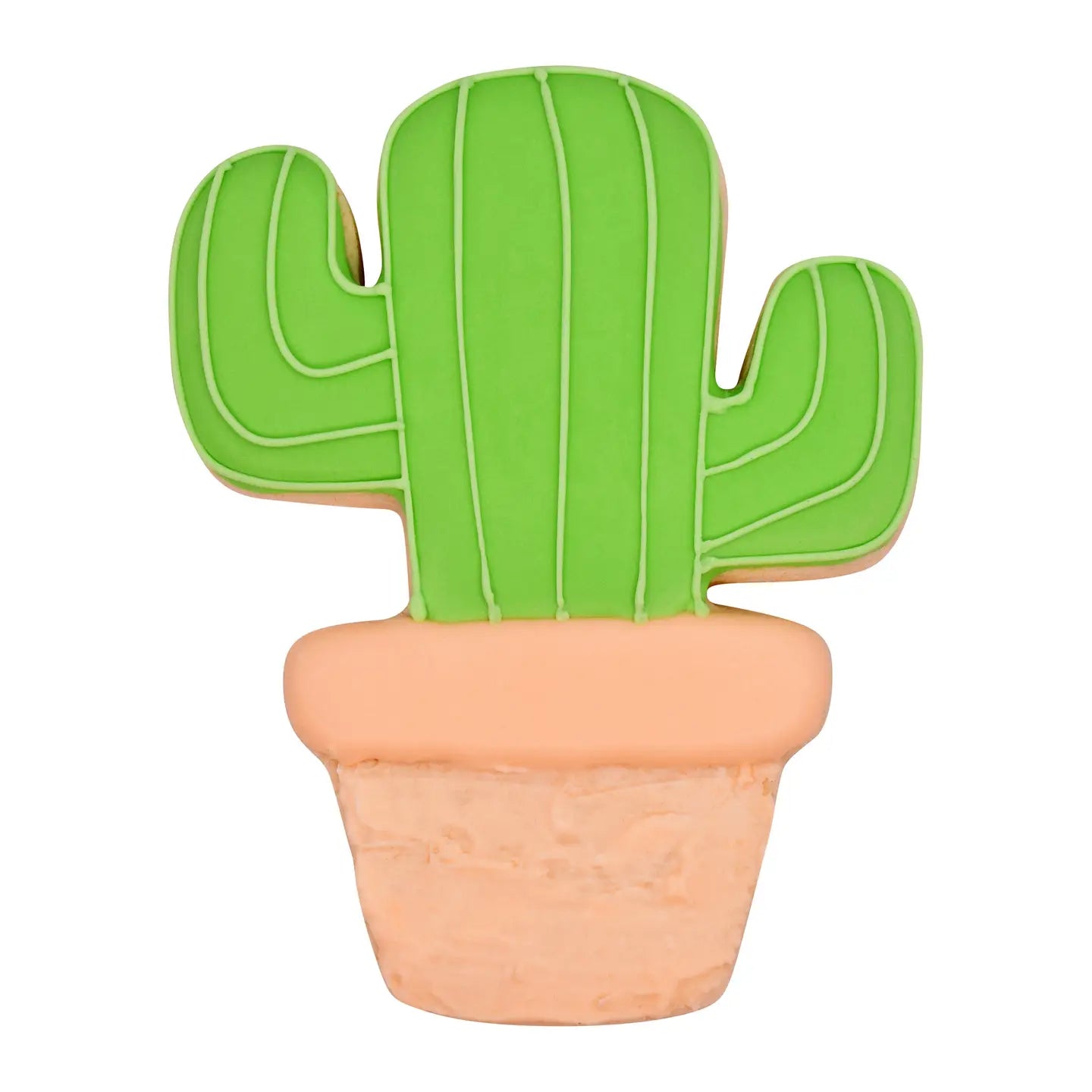 Cactus in Pot Cookie Cutter, 4"- R&M