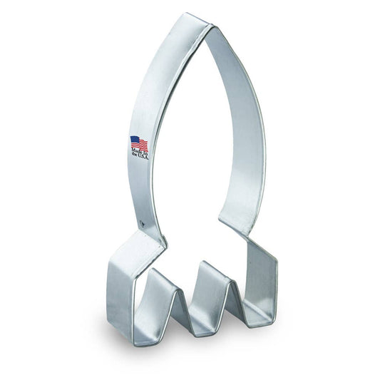Rocket Ship Cookie Cutter (4.5")