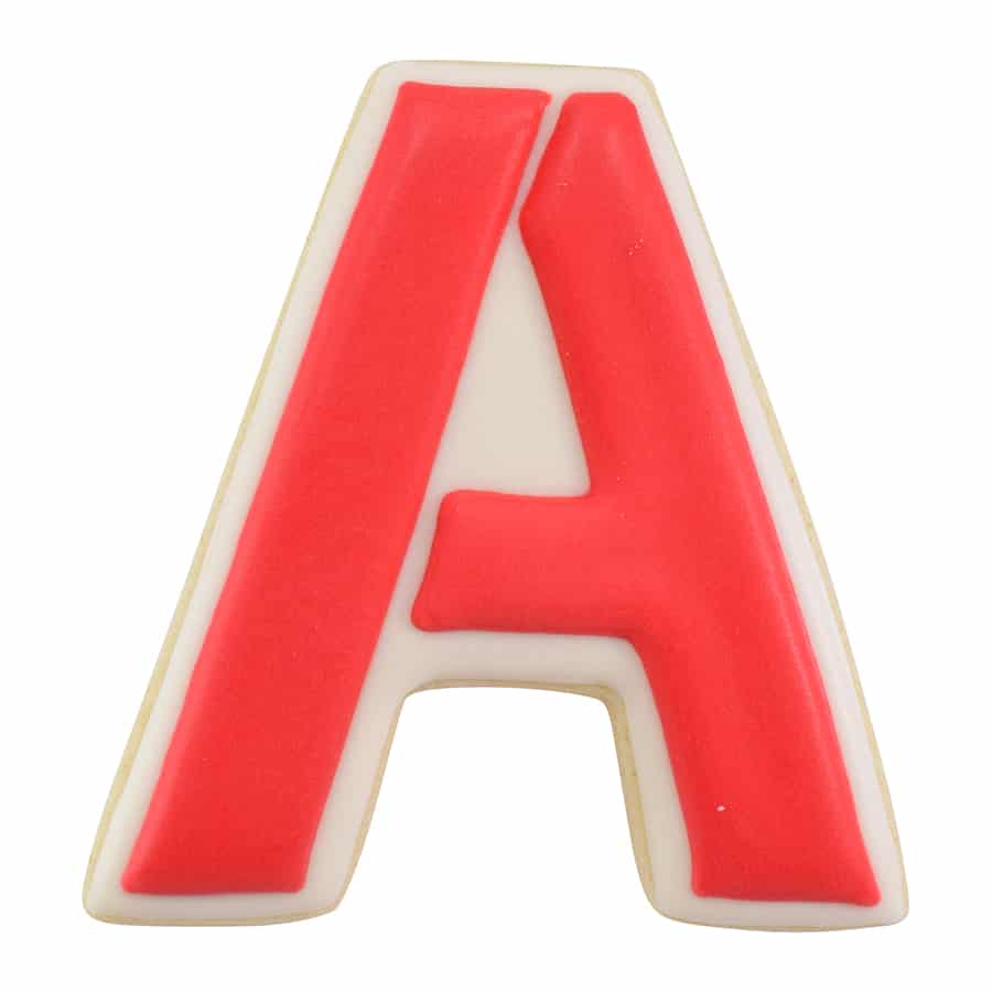 Letter A Cookie Cutter, 3"- R&M