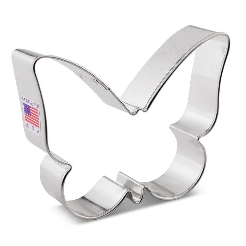 Cute Butterfly Cookie Cutter, 3"- Ann Clark