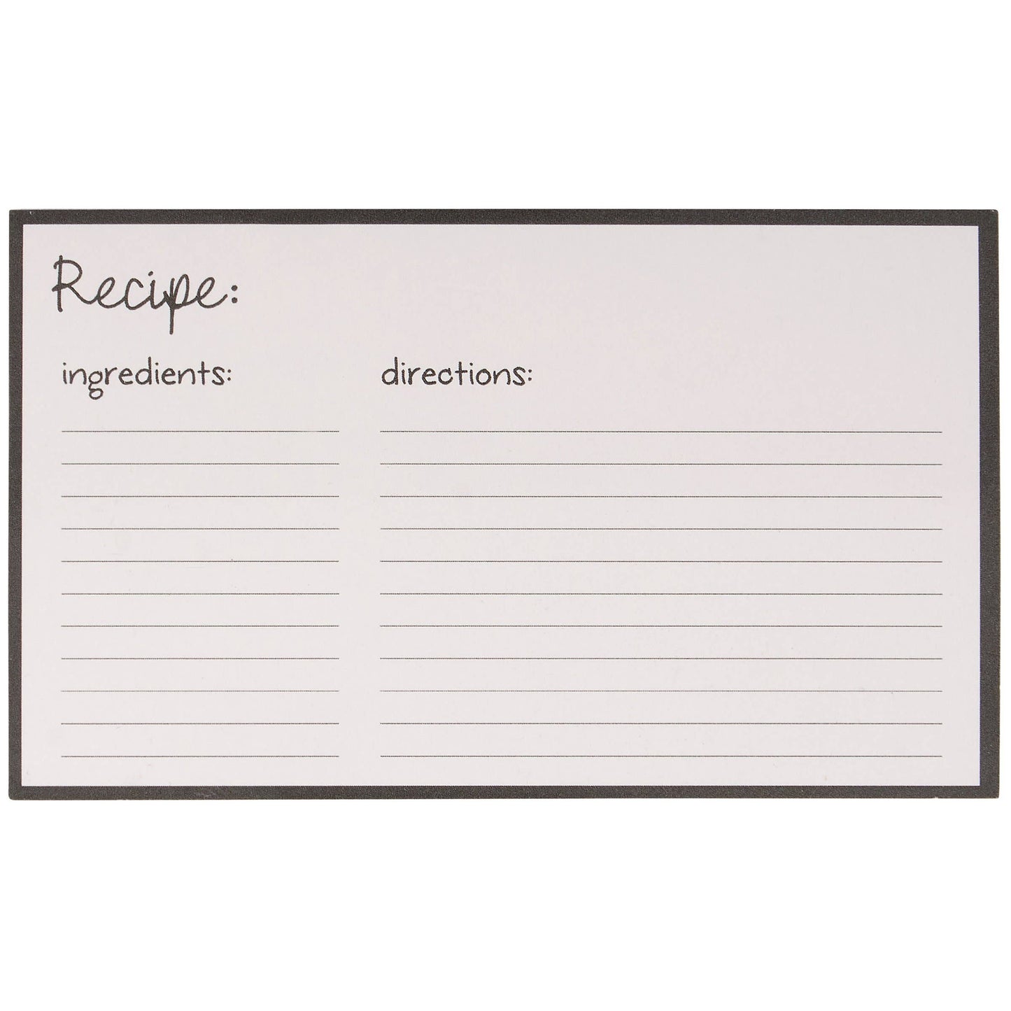 Baking Recipe Cards - Primitives by Kathy