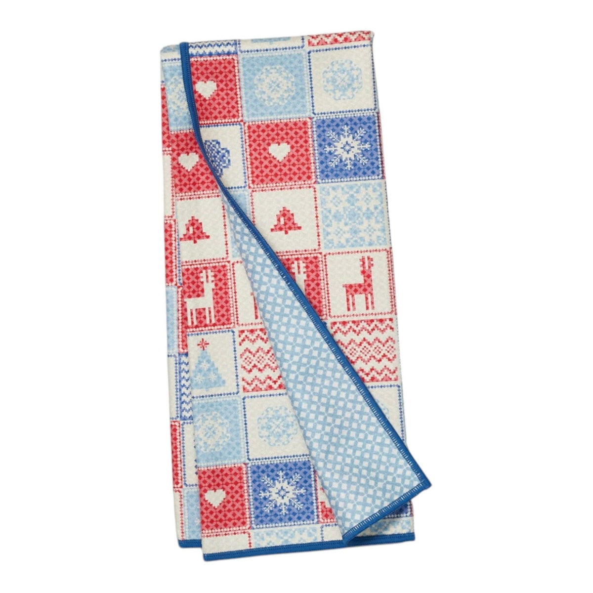 Once Again Home Co. - Anywhere Towel Reversible - Signature Arctic Cross Stitch