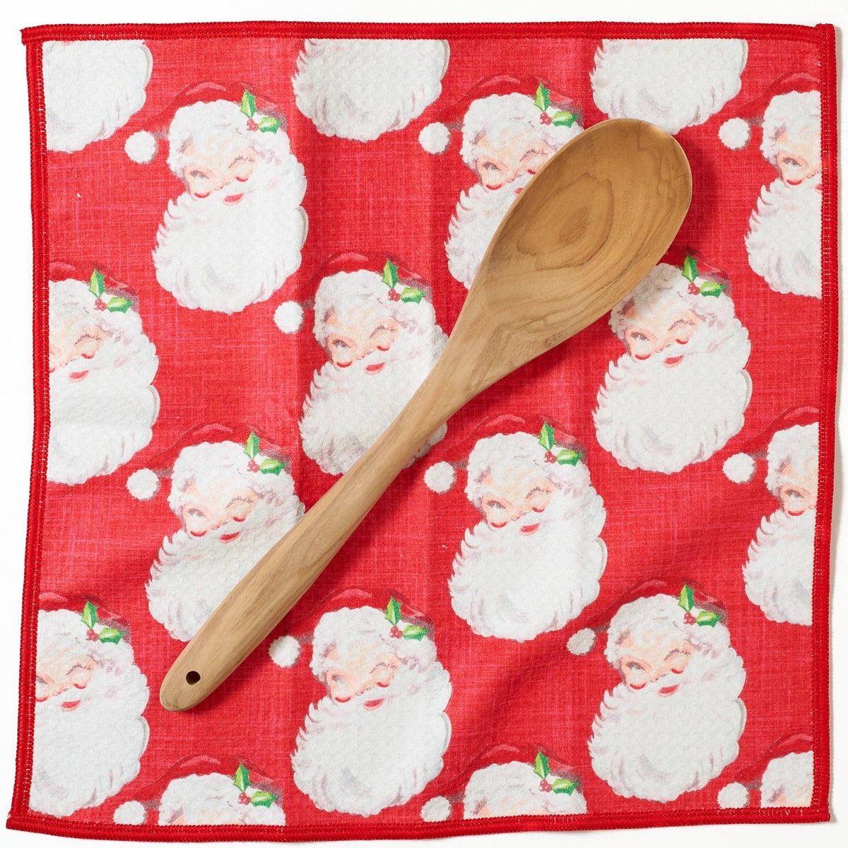Once Again Home Co. - Mighty Mini Towel (Set of 3) Reversible - Heather Collins Santa Baby