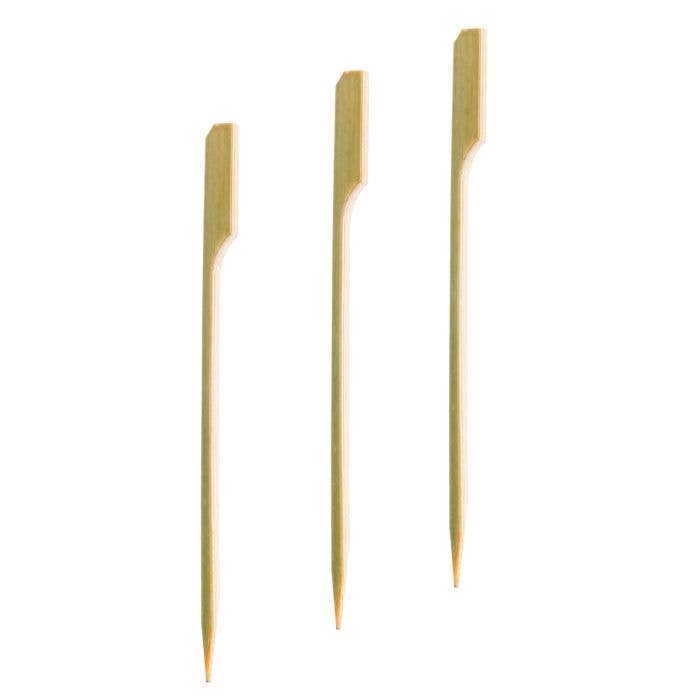 Flat Bamboo Skewers, 7in- Helen's Asian Kitchen
