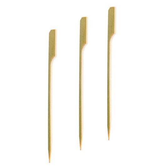 Flat Bamboo Skewers, 7in- Helen's Asian Kitchen