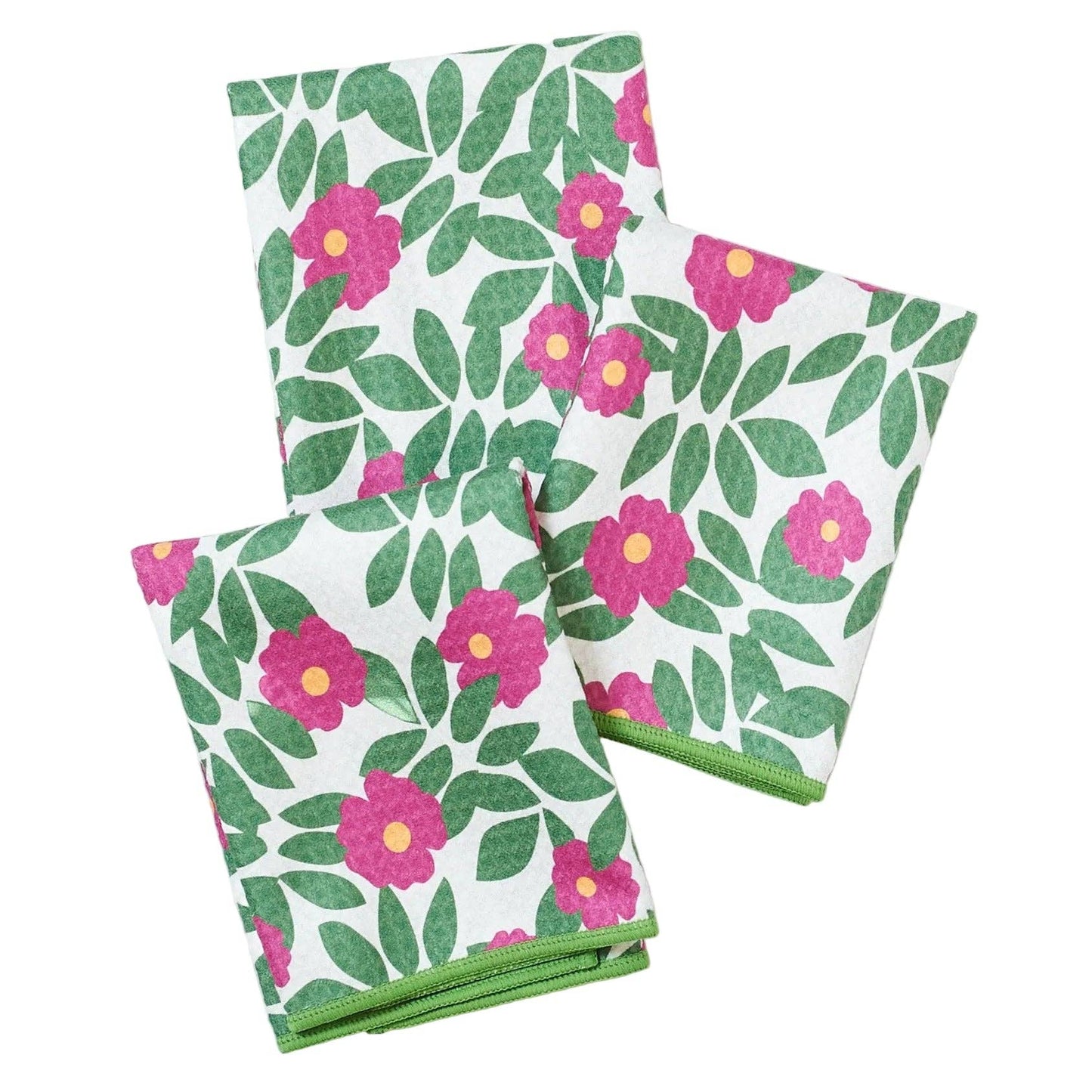 KN Beach Roses Mighty Mini Towel (Set of 3) Reversible - Once Again Home Co. -