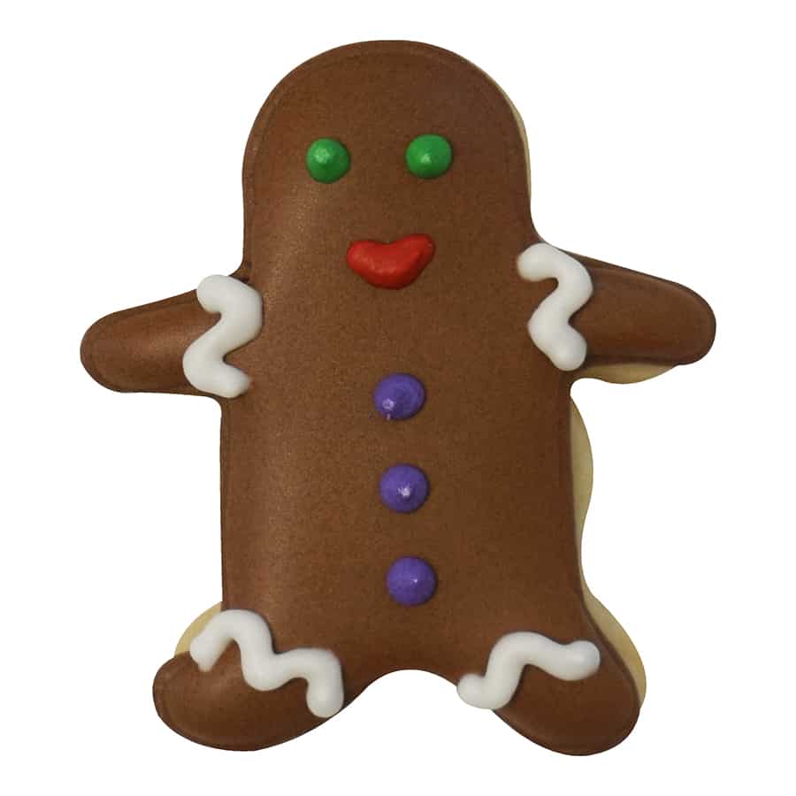 Mini Gingerbread Boy Cookie Cutter, 1.5"- R&M