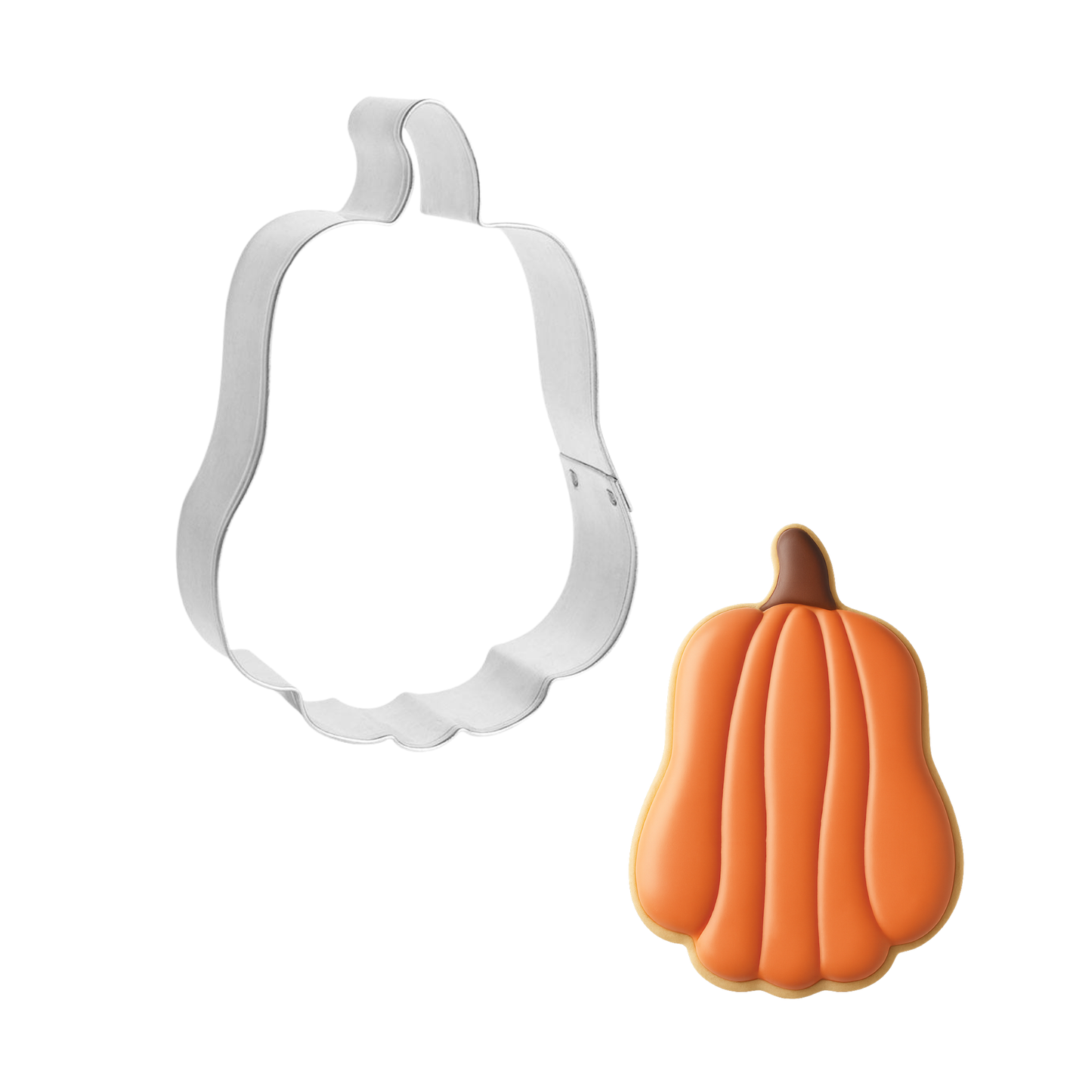 Tall Pumpkin Cookie Cutter (3.75")
