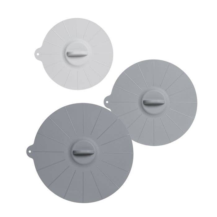 Silicone Cooking & Storage Lids, Set Of 3 - Harold Import Co.