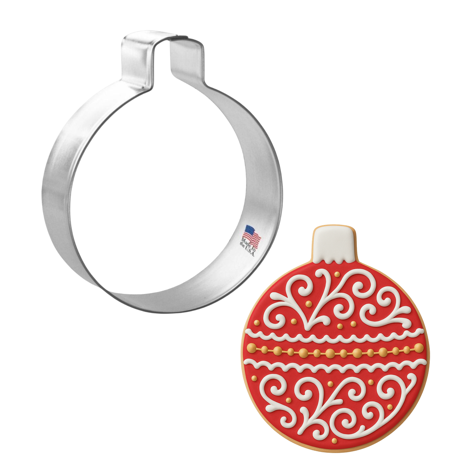 Ornament Bobber Cookie Cutter 3"