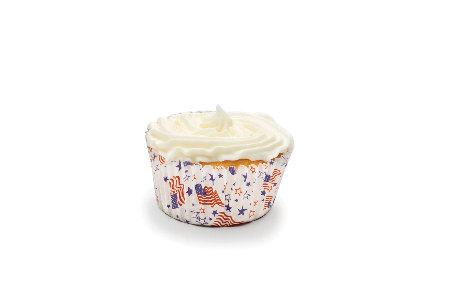 Patriotic Cupcake Liners, 50 Count, 3" x 3" - Fox Run Brands