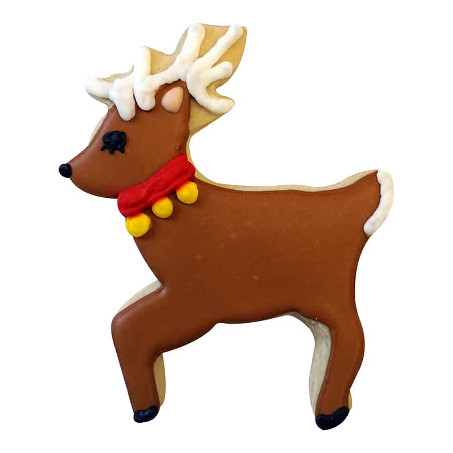 Reindeer Standing Cookie Cutter, 5"- R&M