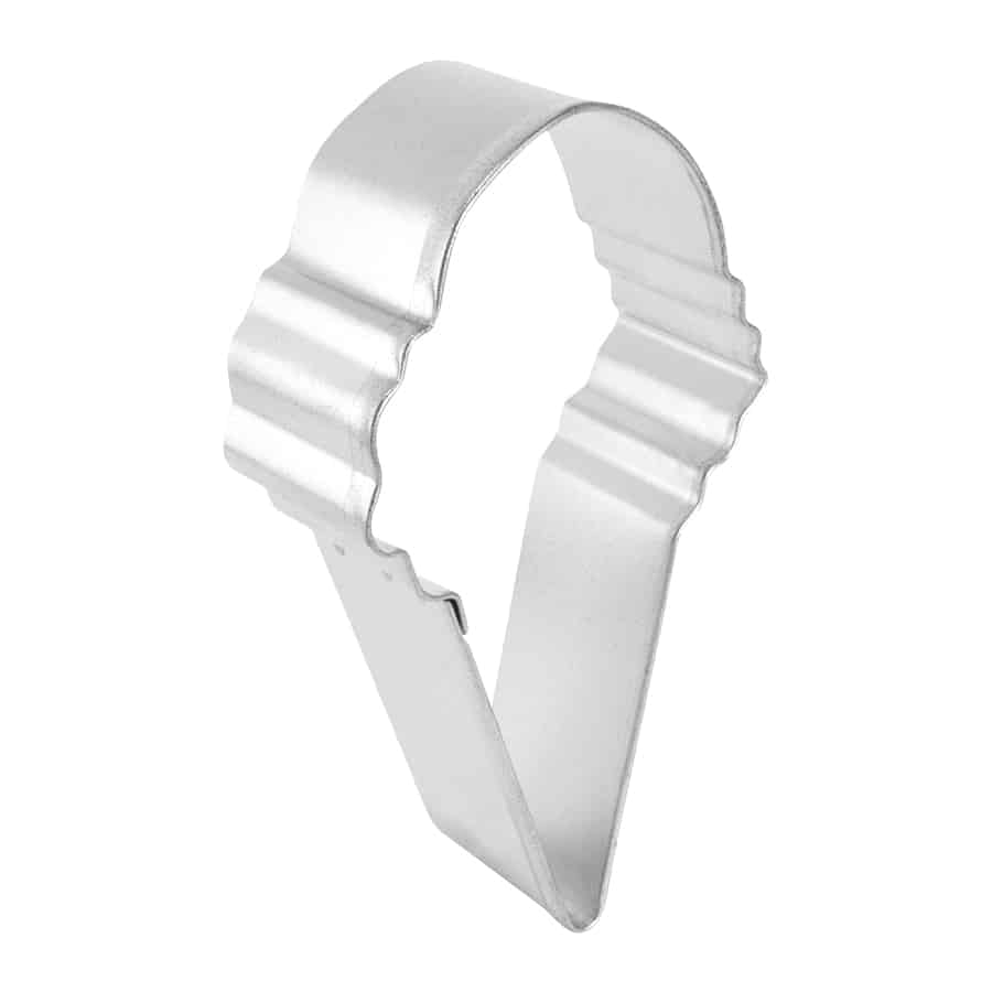 Ice Cream Cone Cookie Cutter, 4" - R&M