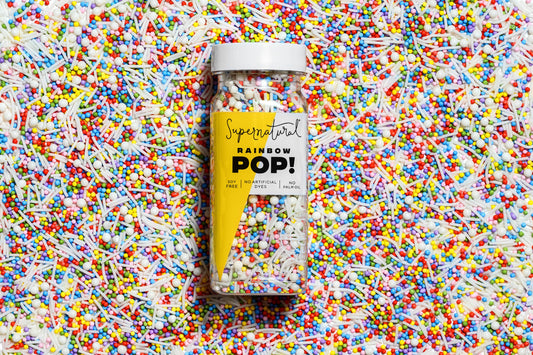 Rainbow Pop! Dye-Free Nonpareil Sprinkles - Supernatural