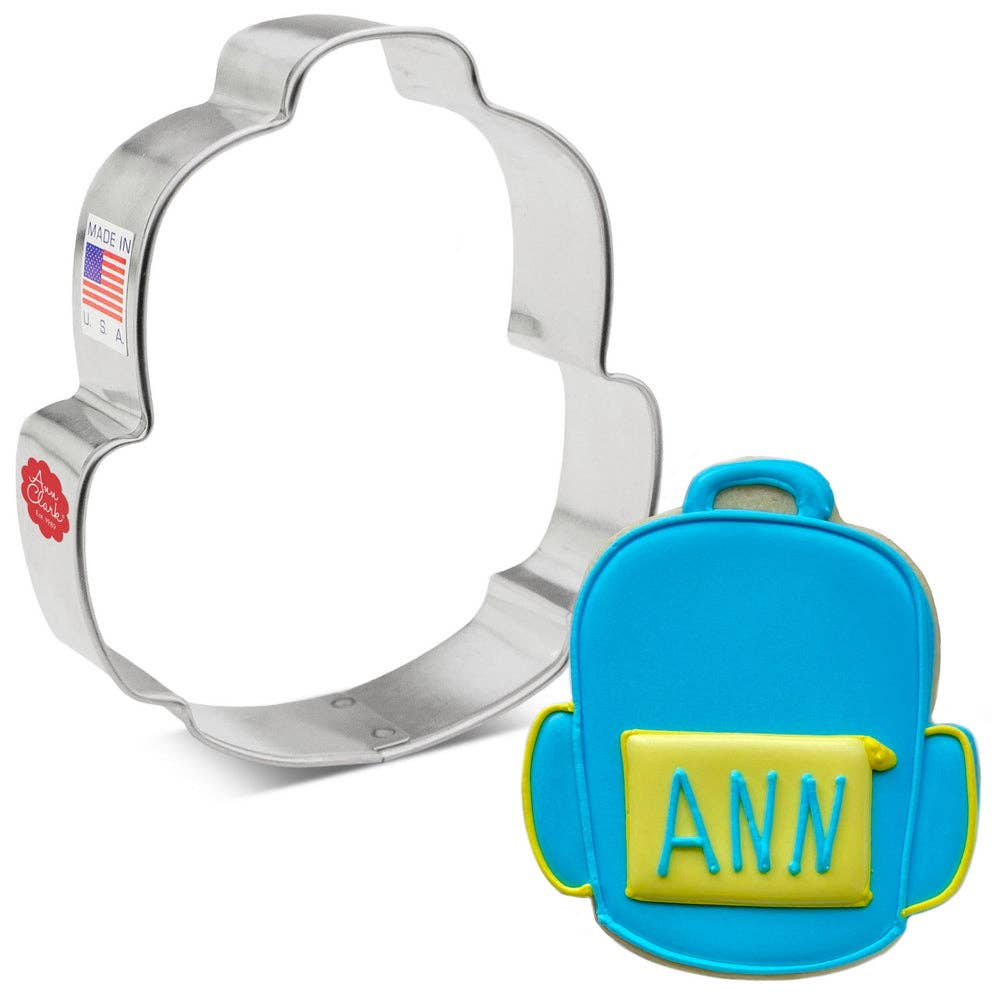 Backpack Cookie Cutter (3.5")- Ann Clark