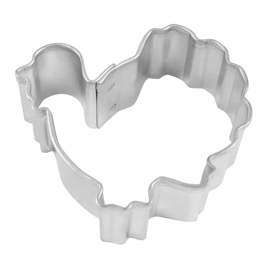 Mini Gobbler Turkey Cookie Cutter (1.5")