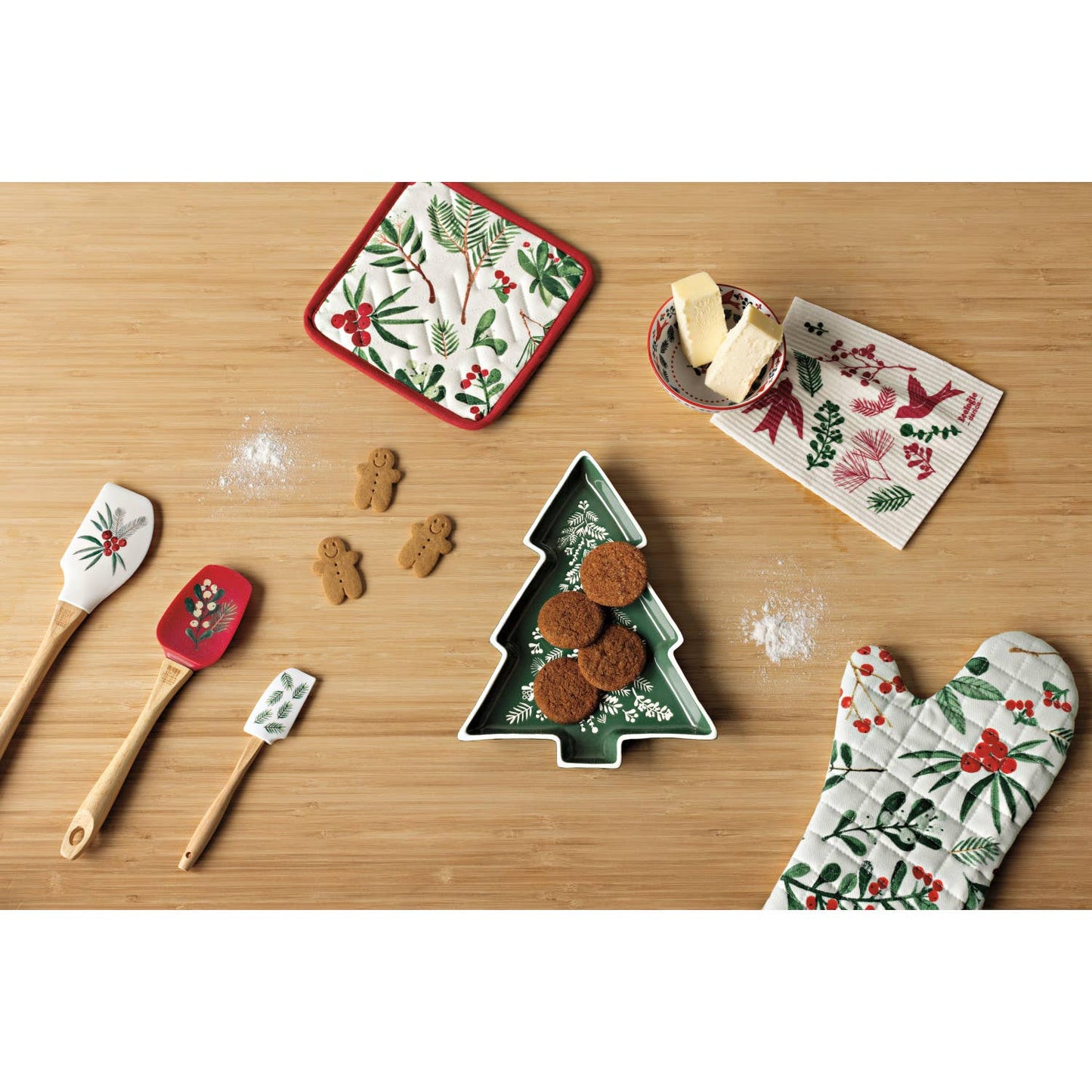 Winterberry Christmas Chef Potholder - Now Designs by Danica