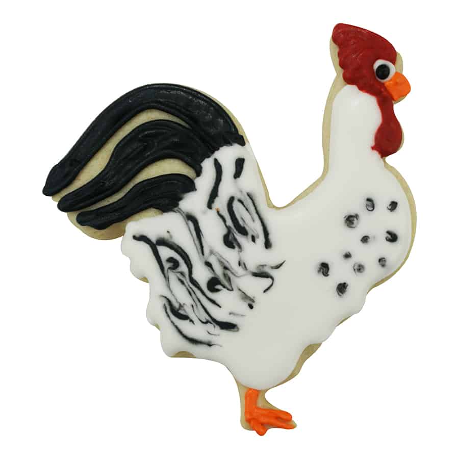 Rooster Cookie Cutter, 4"- R&M