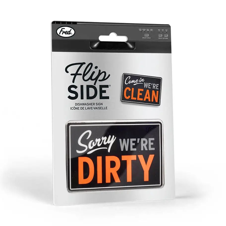 Flip Side Dishwasher Sign- Fred & Friends