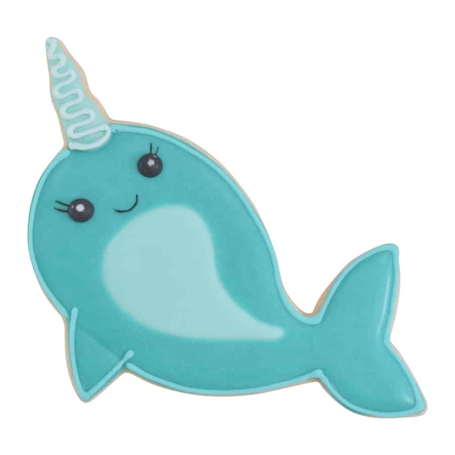 Narwhal Cookie Cutter (4.5")- R&M