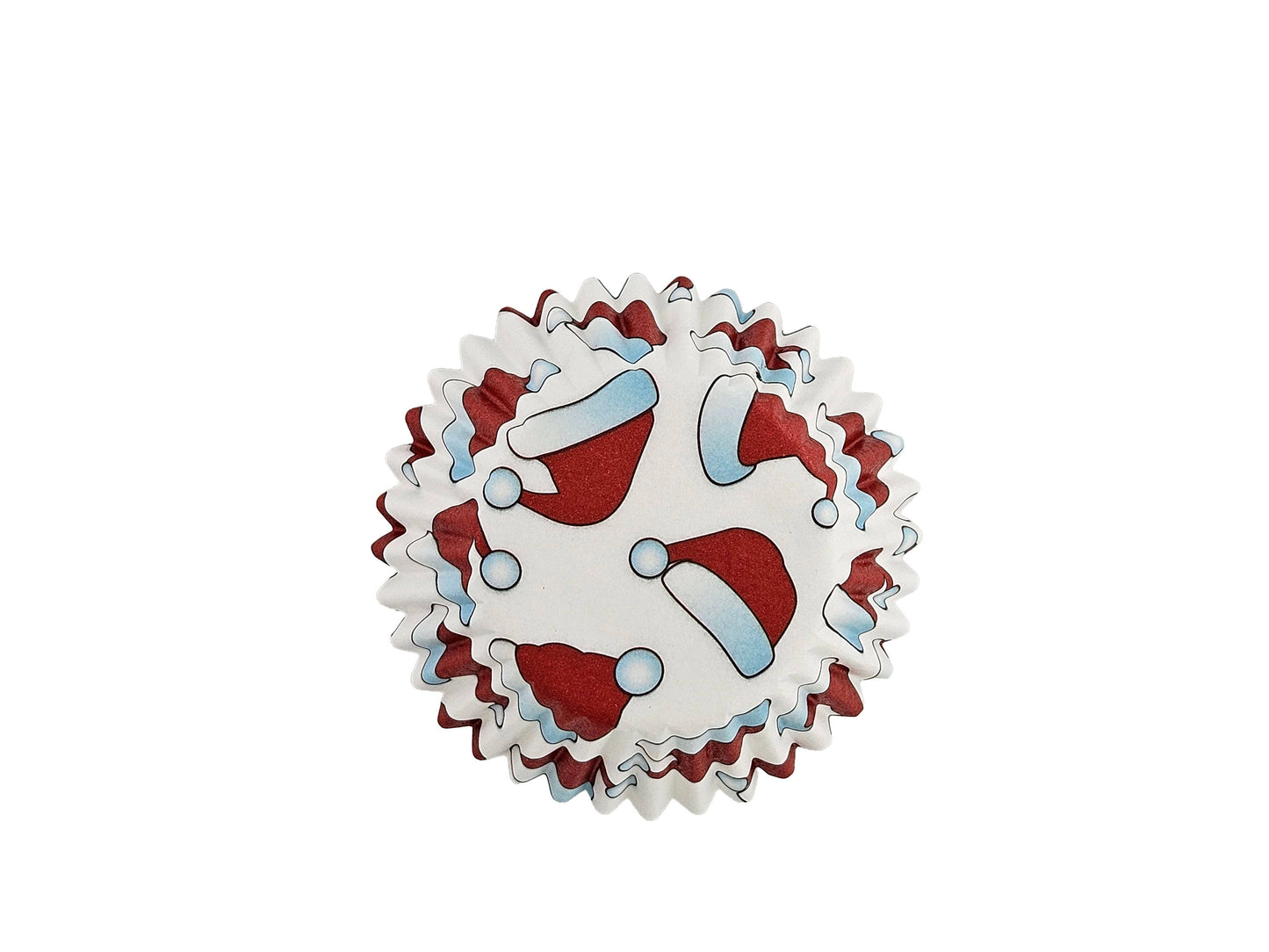 Santa Hat Cupcake Liners, Set of 50 - Fox Run