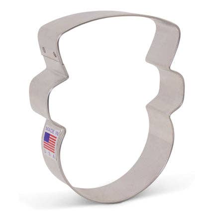 Snowman Head Cookie Cutter 3 7/8" - Ann Clark