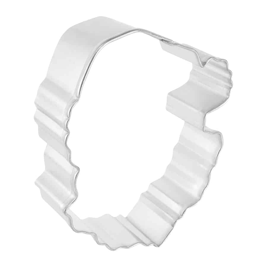 Santa Face Cookie Cutter 3.75" - R&M