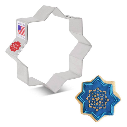 8 Point Star Cookie Cutter 3.5" - Ann Clark