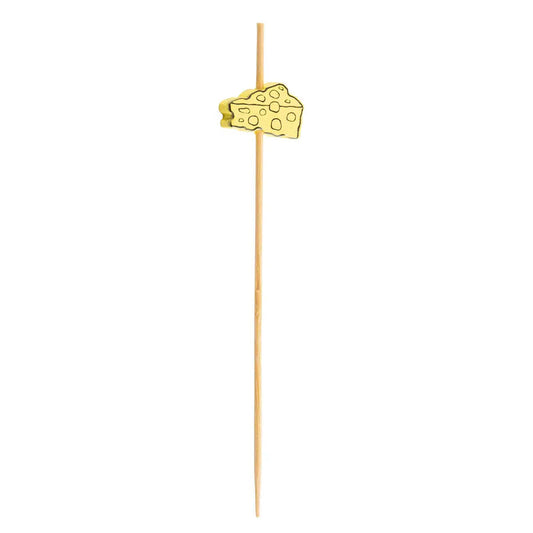 25 Football and Cheese Wedge Cocktail Picks- 25 count