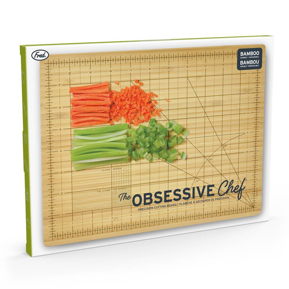 Obsessive Chef Cutting Board- Fred & Friends