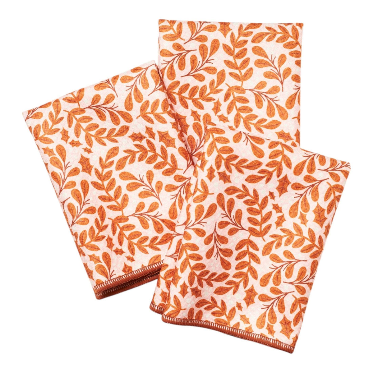 Once Again Home Co. - Mighty Mini Towel (Set of 3) Reversible - Mable Tan Christmas Cookies