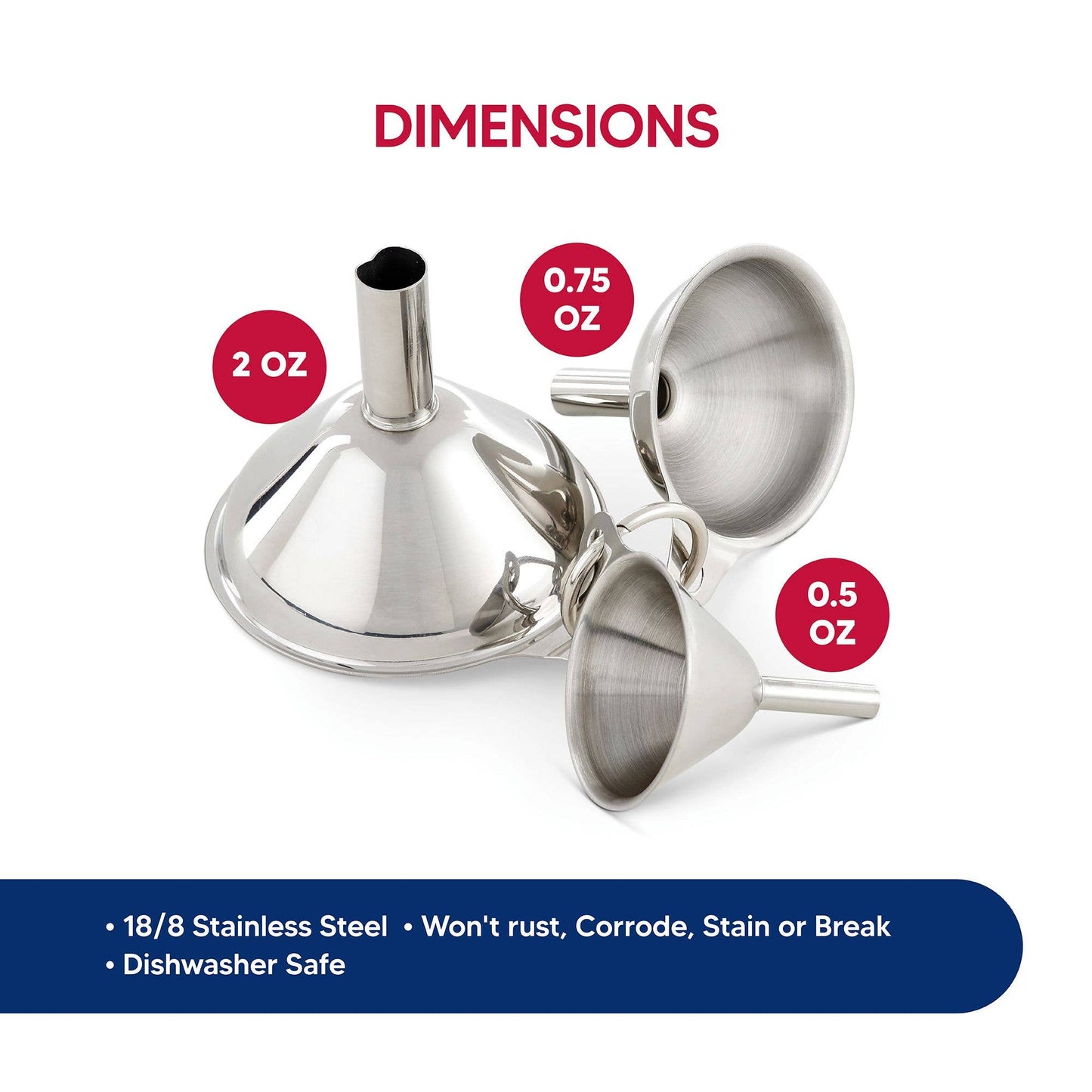 Condiment Funnel Set - Harold Import Co.