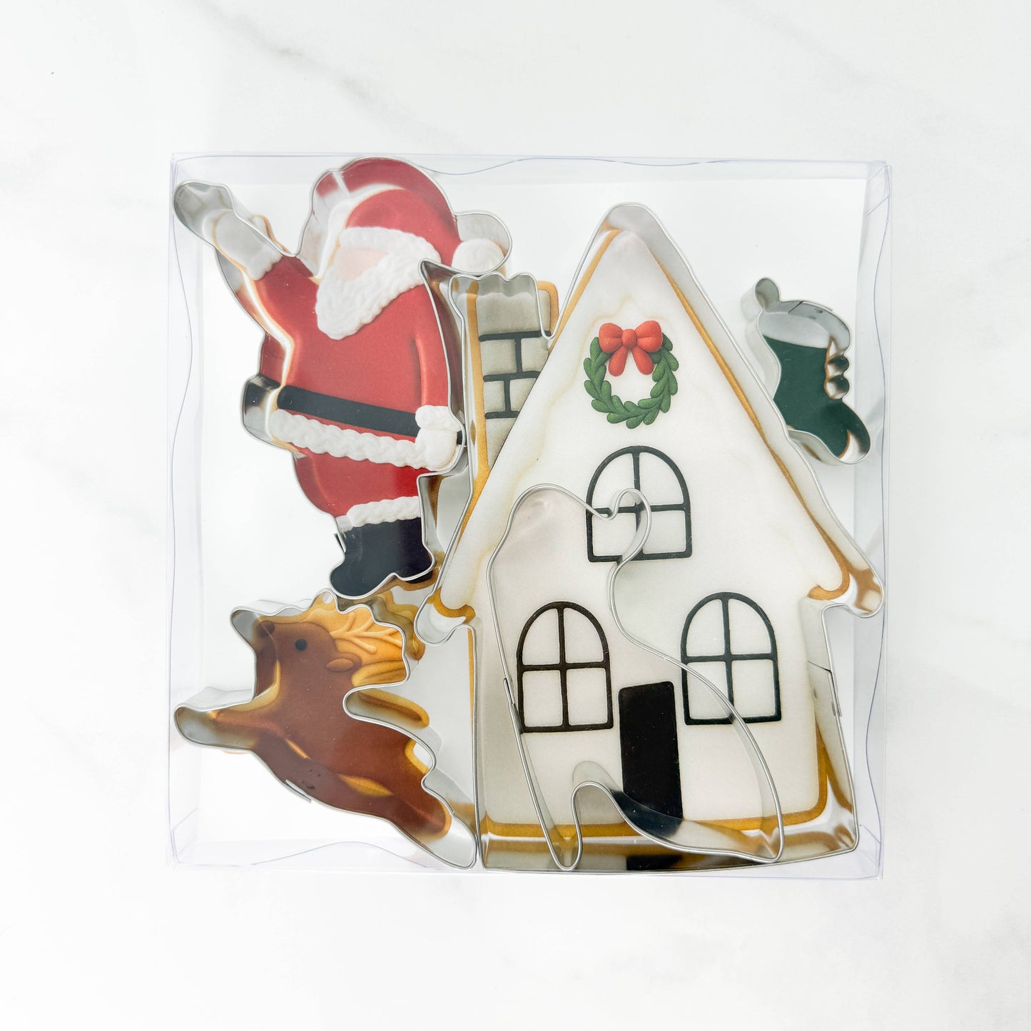Night Before Christmas 5 Piece Cookie Cutter Box Set
