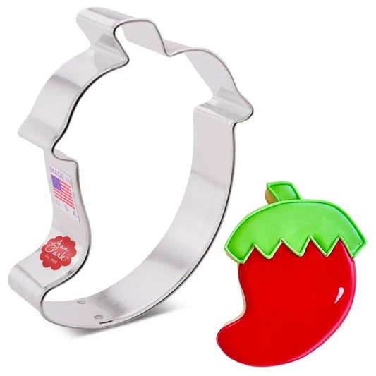 Chili Pepper Cookie Cutter, 4"- Ann Clark