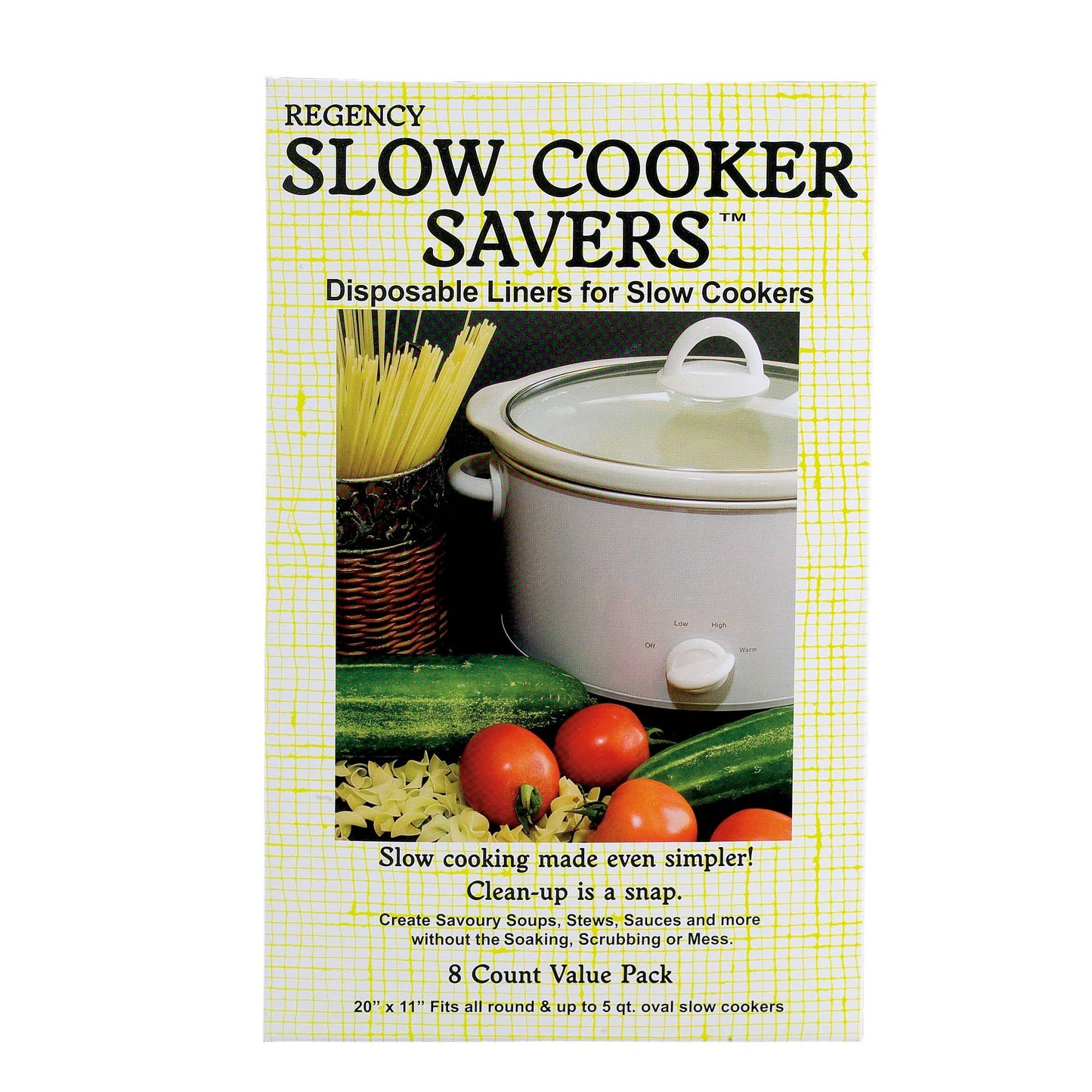 Regency Slow Cooker Saver, Set Of 8 - Harold Import Co.