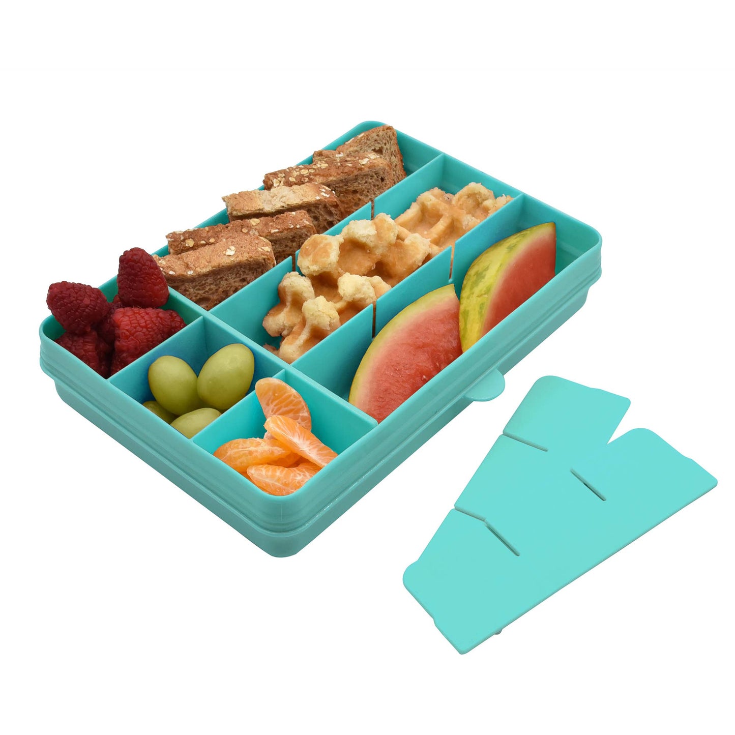 Melii Snackle Box, 12 Compartments, 48oz.