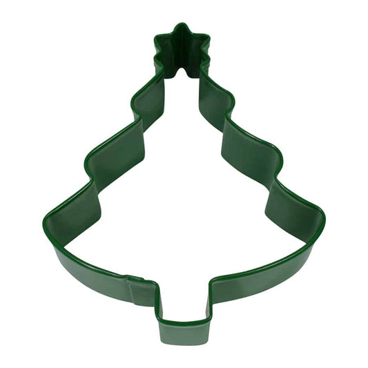 Green Tree W/ Star Cookie Cutter 4" - R&M